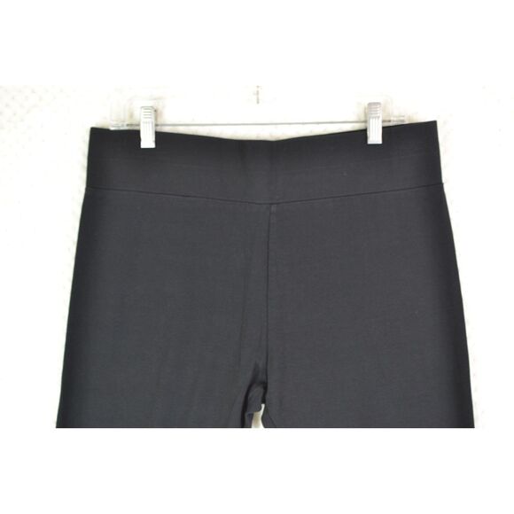 Logo Layers Women's Medium Petite Black Capris - Picture 5 of 12